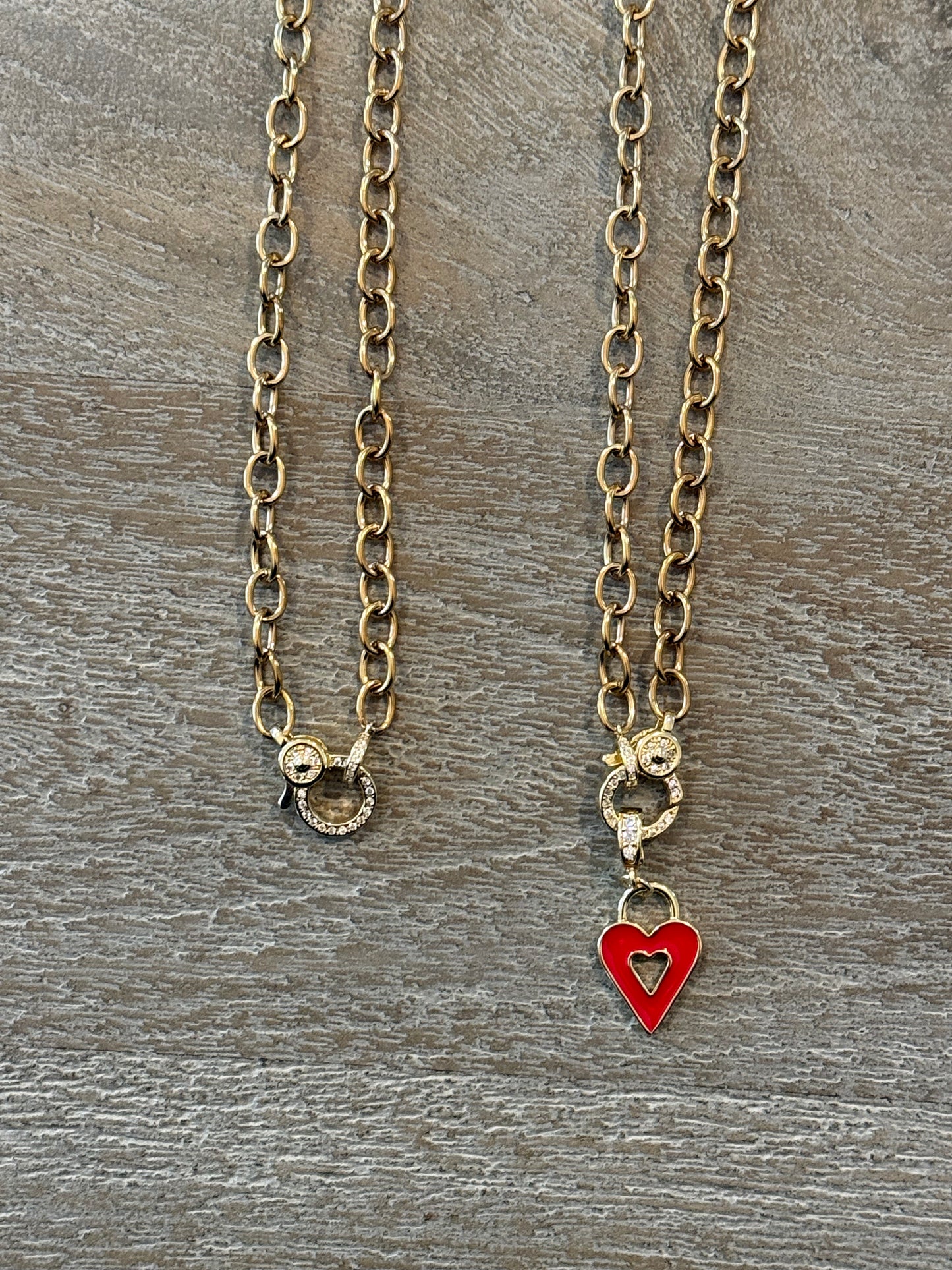 Cable Chain with Lobster Claw Clasp Necklace