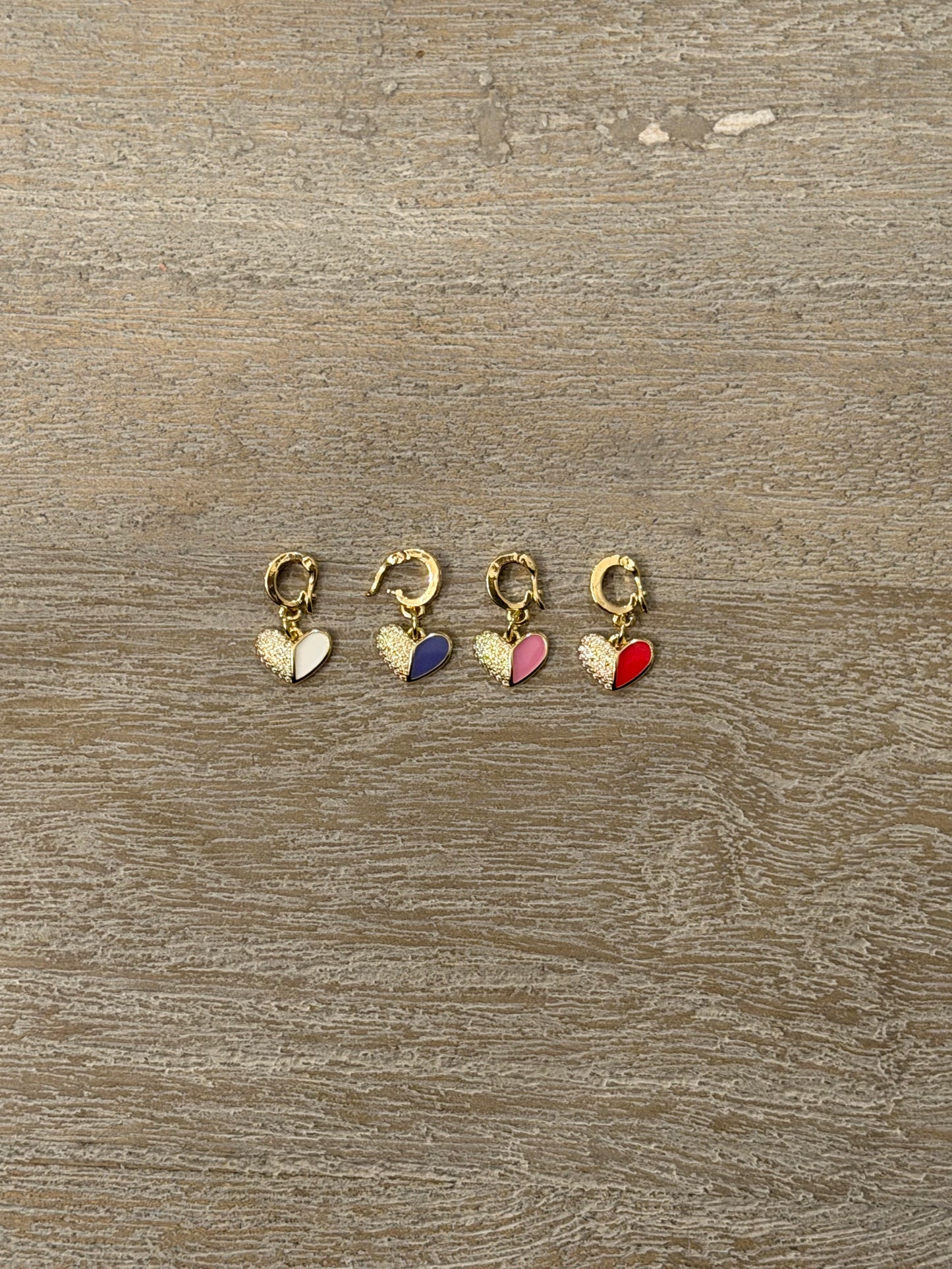 Half Heart Charm (Blue)