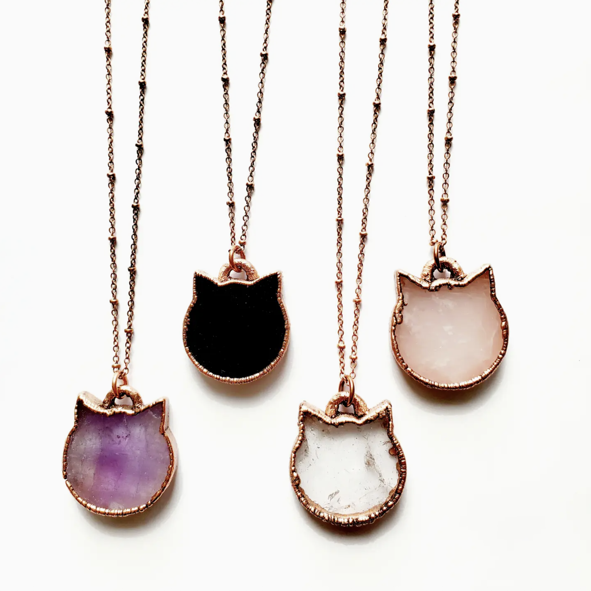 Crystal Cat Necklace