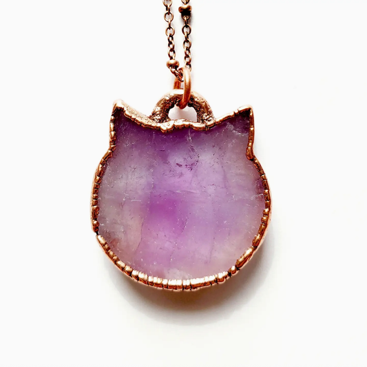 Crystal Cat Necklace