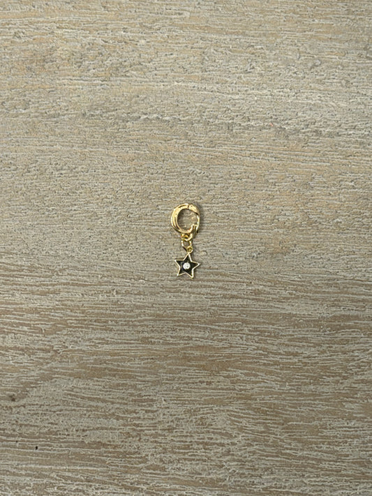 North Star Charm (Black)