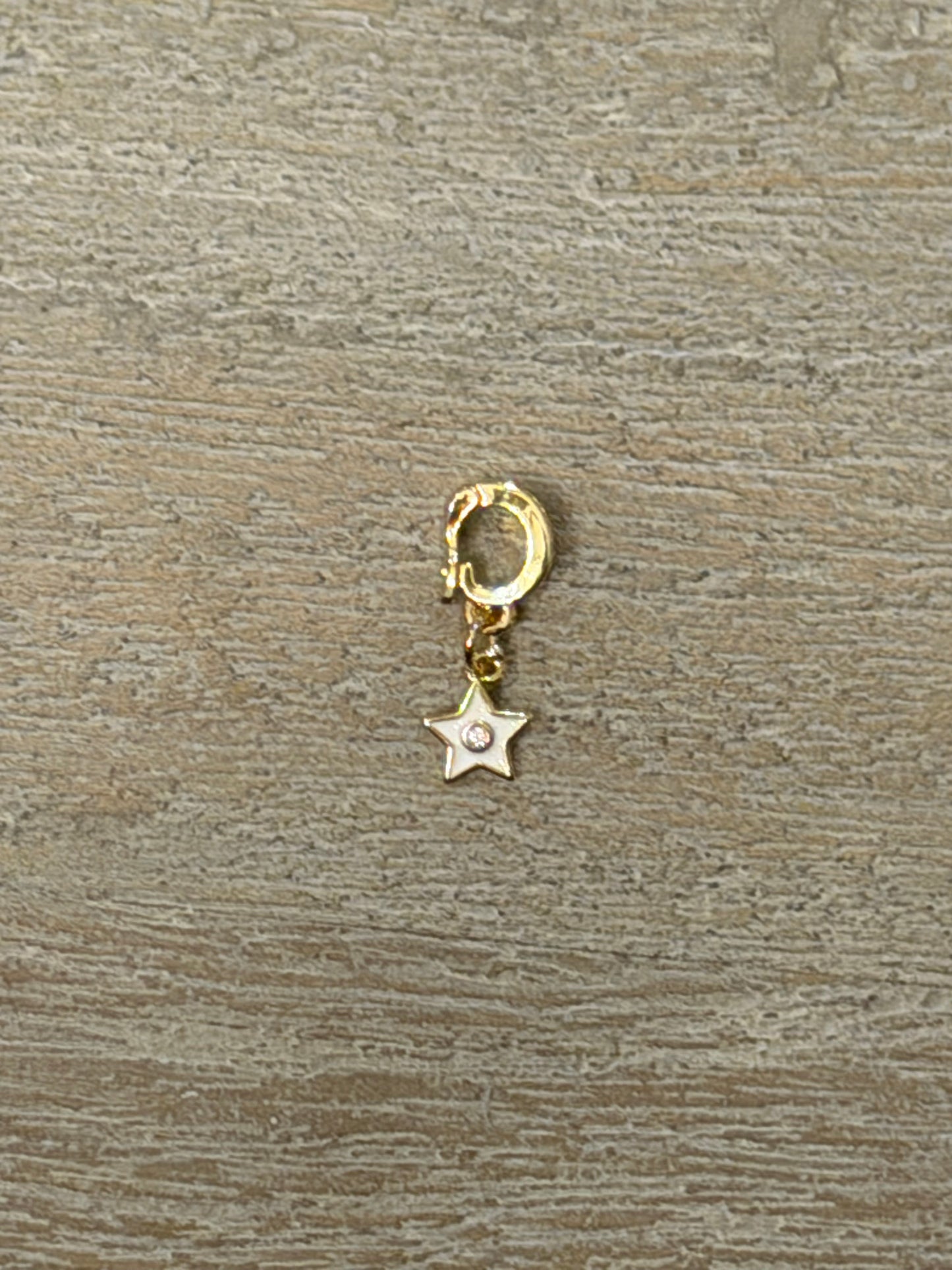 North Star Charm (White)