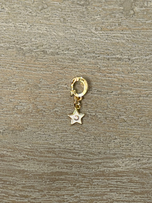 North Star Charm (White)