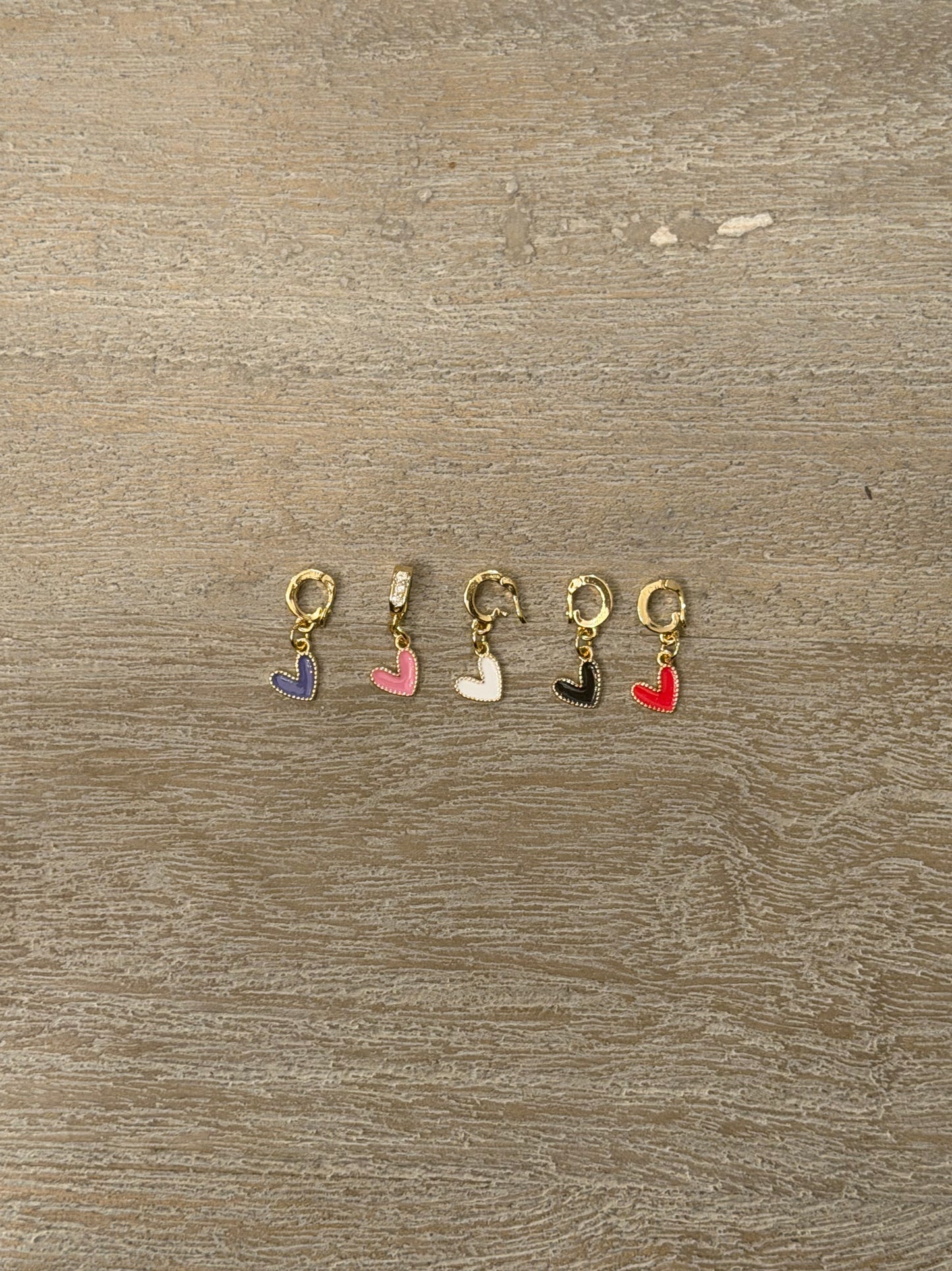 Mini Heart Charm (White)