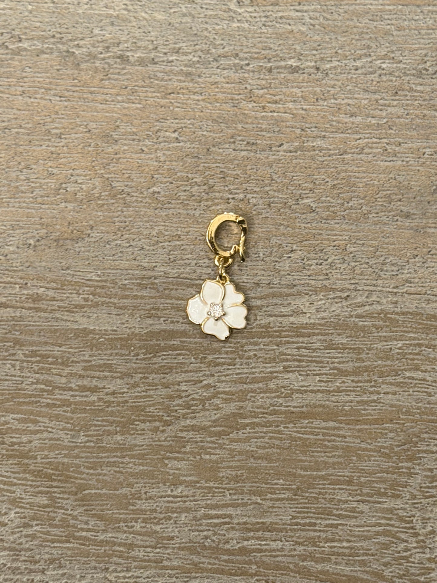 Flower Charm (White)