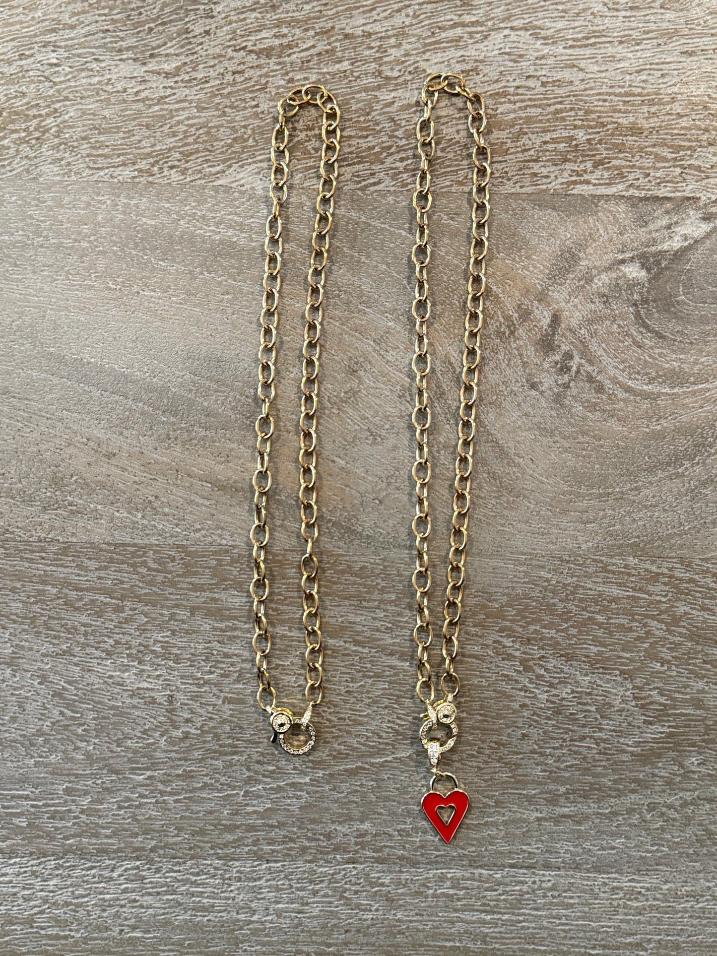 Cable Chain with Lobster Claw Clasp Necklace